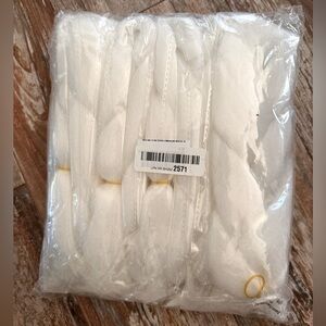 Synthetic hair for braiding